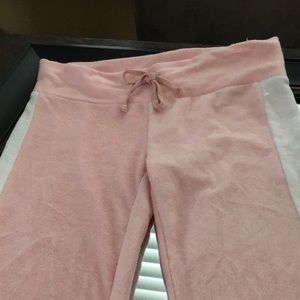 Wildfox terry cloth striped track pants size s